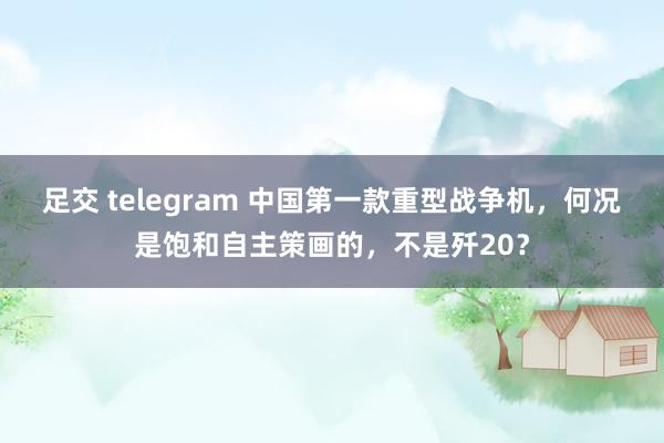 足交 telegram 中国第一款重型战争机，何况是饱和自主策画的，不是歼20？