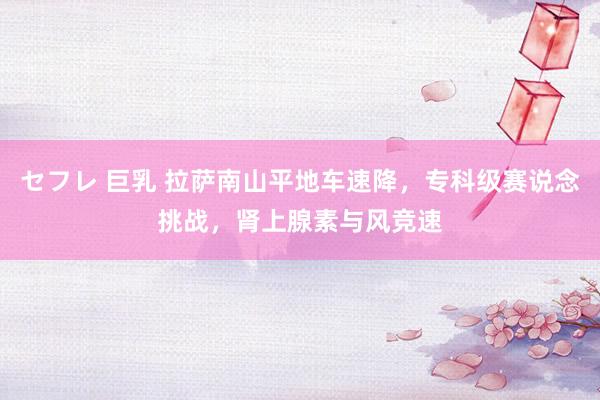 セフレ 巨乳 拉萨南山平地车速降，专科级赛说念挑战，肾上腺素与风竞速