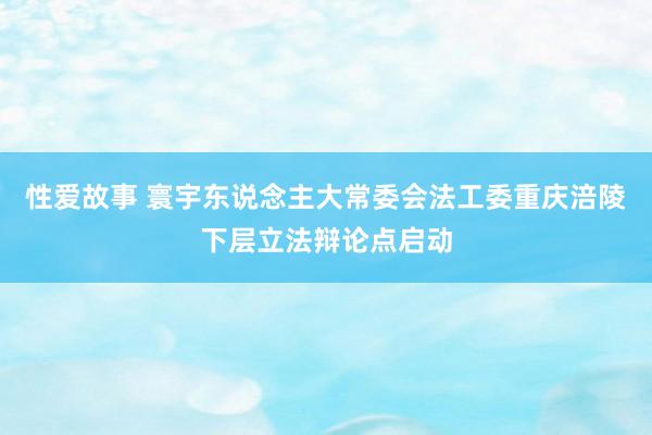 性爱故事 寰宇东说念主大常委会法工委重庆涪陵下层立法辩论点启动